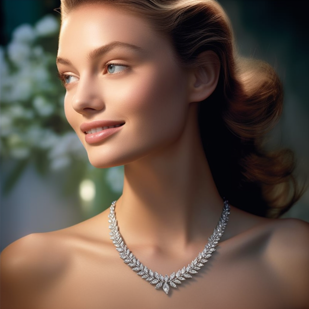 Objet d'art: Custom Diamond Necklace