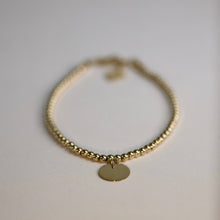 Belle Bead Bracelet with Charm