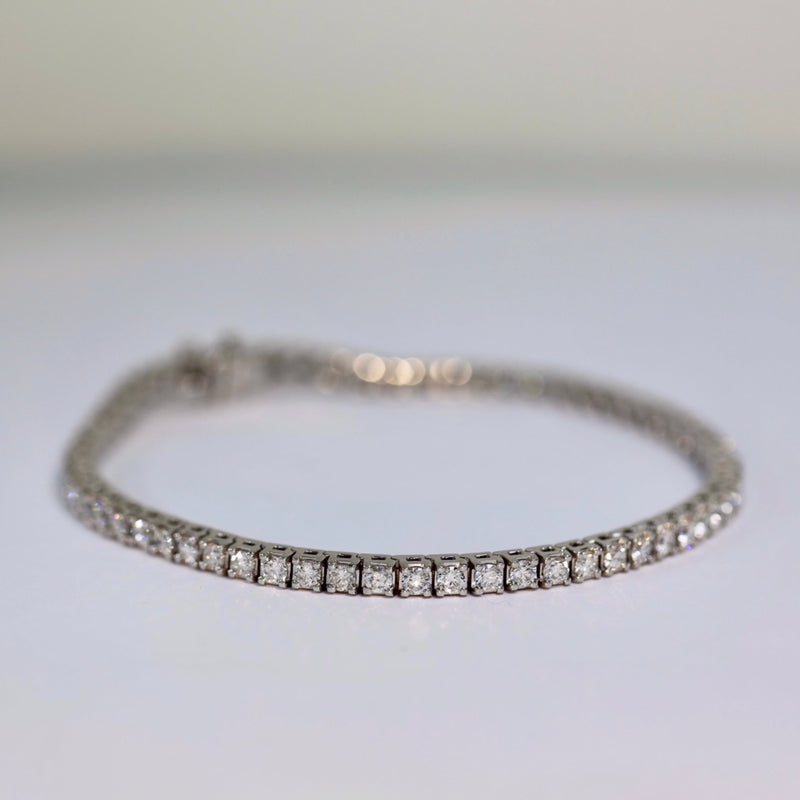 Custom Diamond Tennis Bracelet